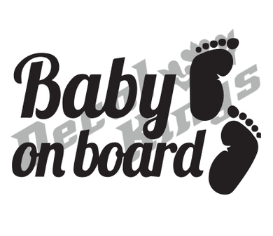 Baby on board (variant 1)