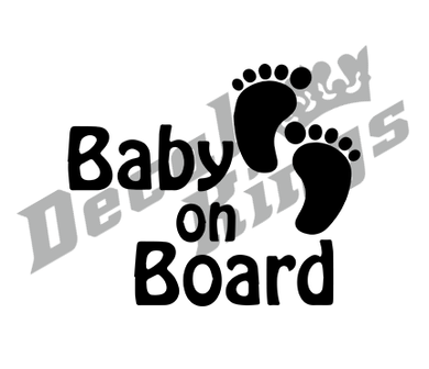 Baby on board (variant 3)