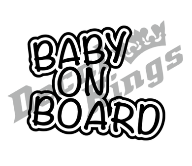 Baby on board (variant 10)