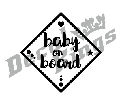 Baby on board (variant 7)