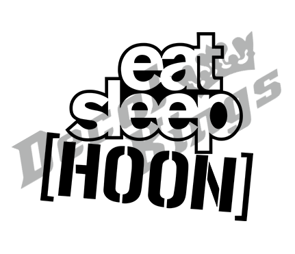 Eat sleep HOON (variant 2)