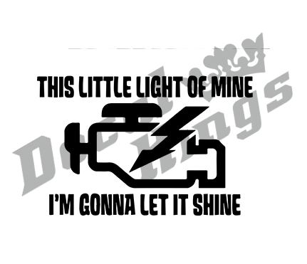 This little light of mine, I'm gonna let it shine