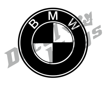 knecht strak Beperkt BMW logo - DecalKings